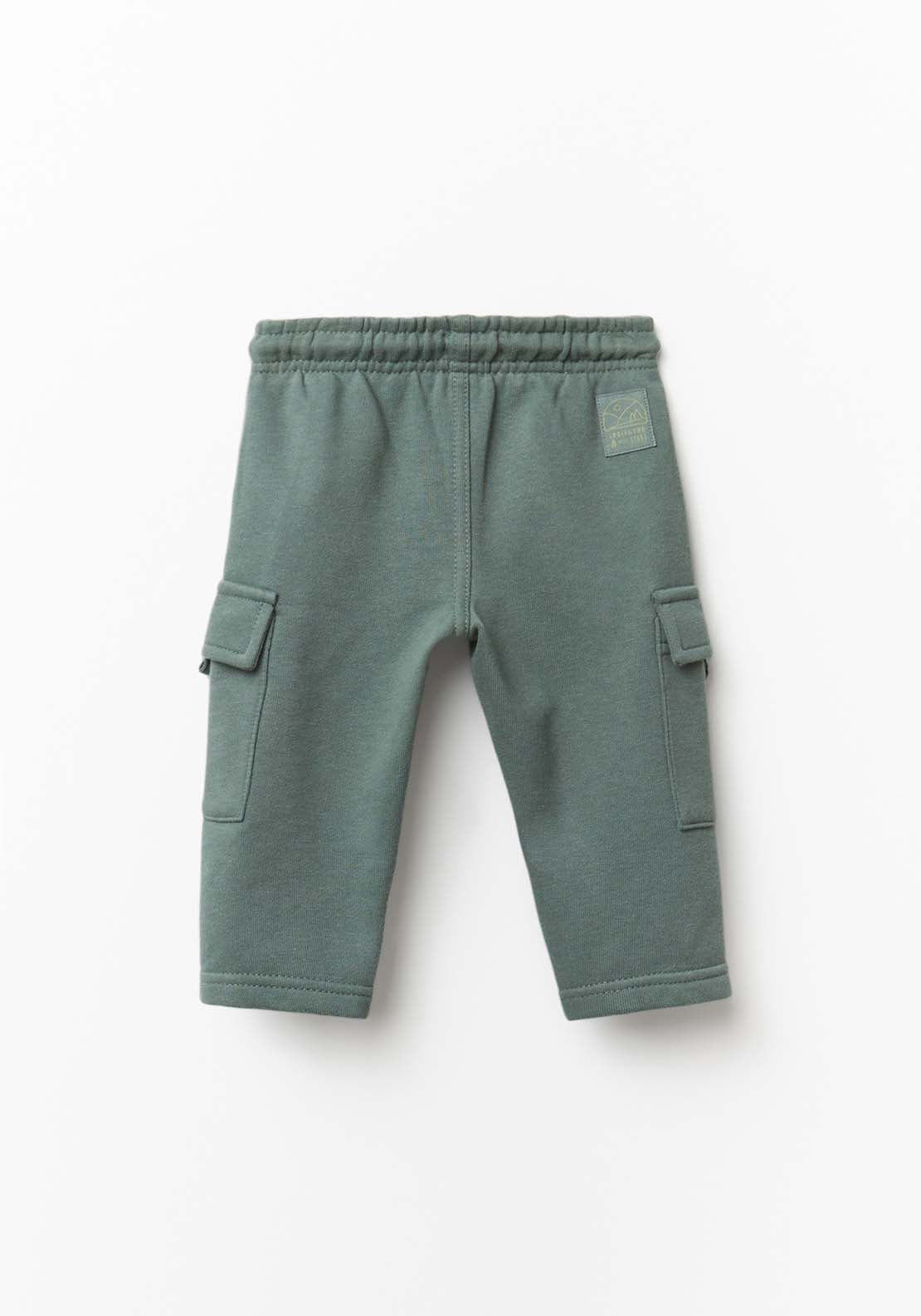 Cord Cargo Jogger - Green
