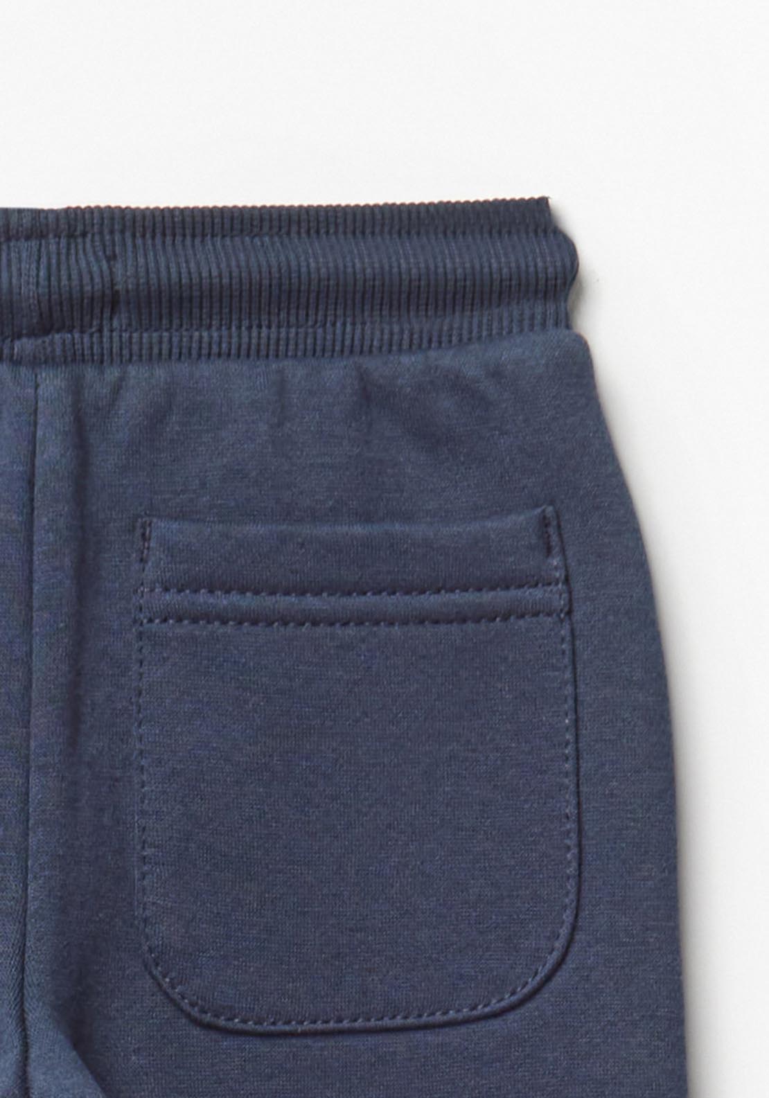 Sfera Fleece Jogger with Pockets - Blue 3 Shaws Department Stores