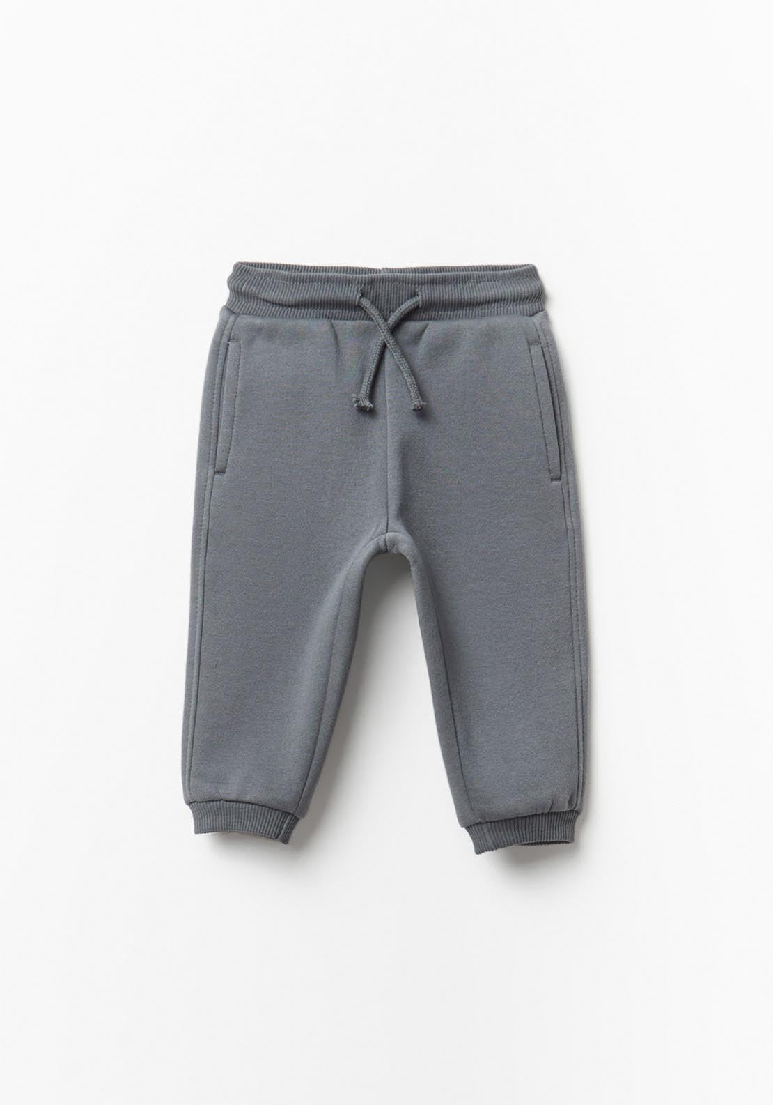 Sfera Fleece Jogger with Pockets - Grey 1 Shaws Department Stores