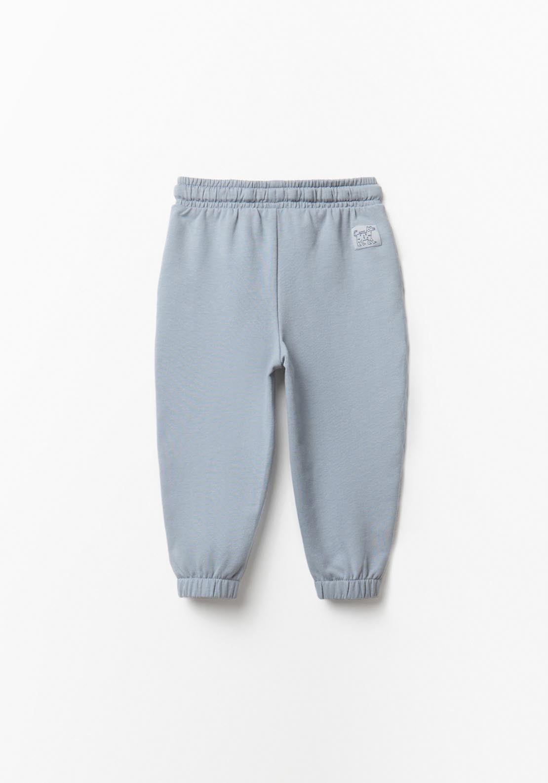 Sfera Terry Joggers With Drawstring - Blue 2 Shaws Department Stores