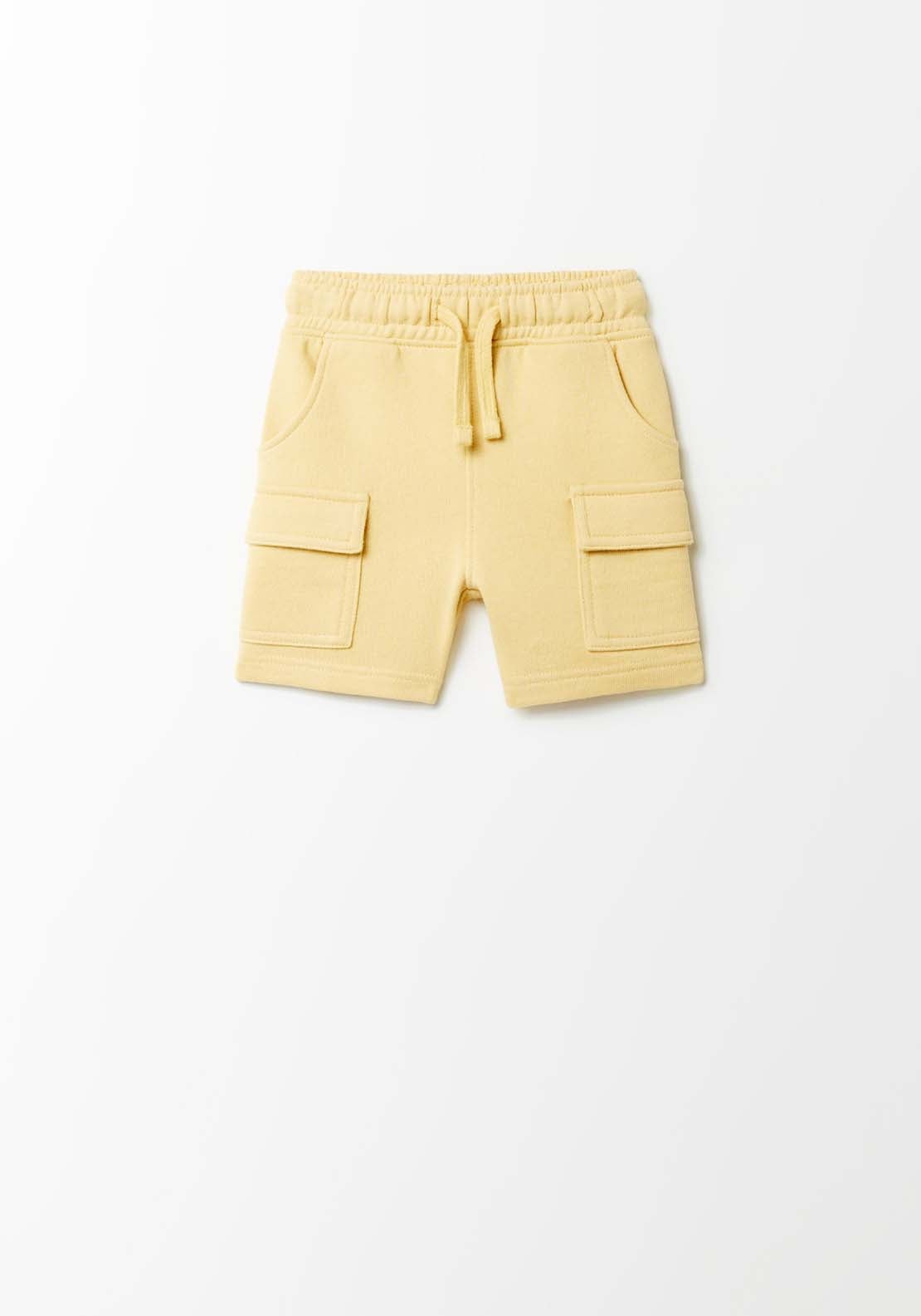Sfera Cargo Shorts - Yellow 2 Shaws Department Stores