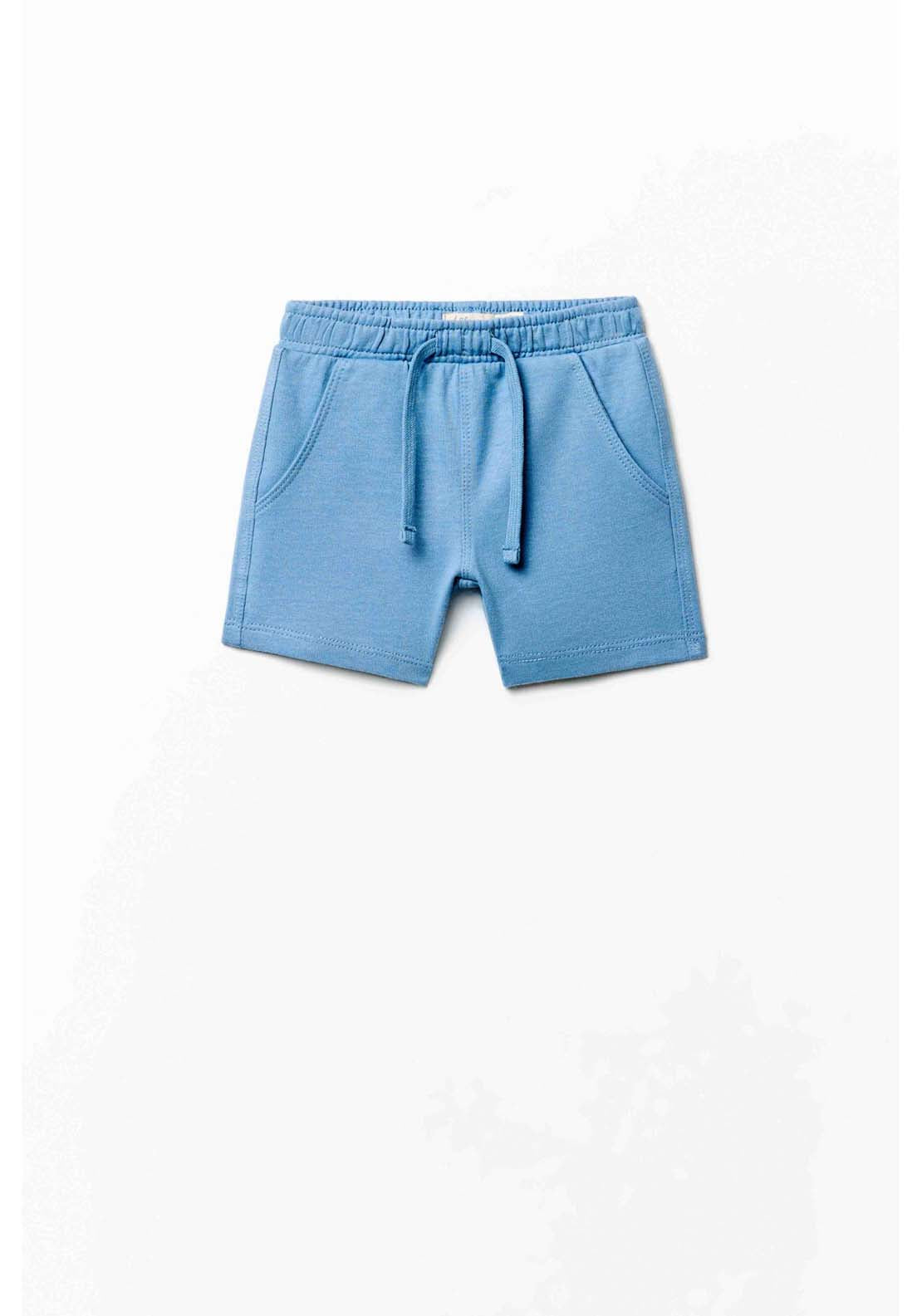 Sfera Bermuda Cotton Terry - Blue 1 Shaws Department Stores