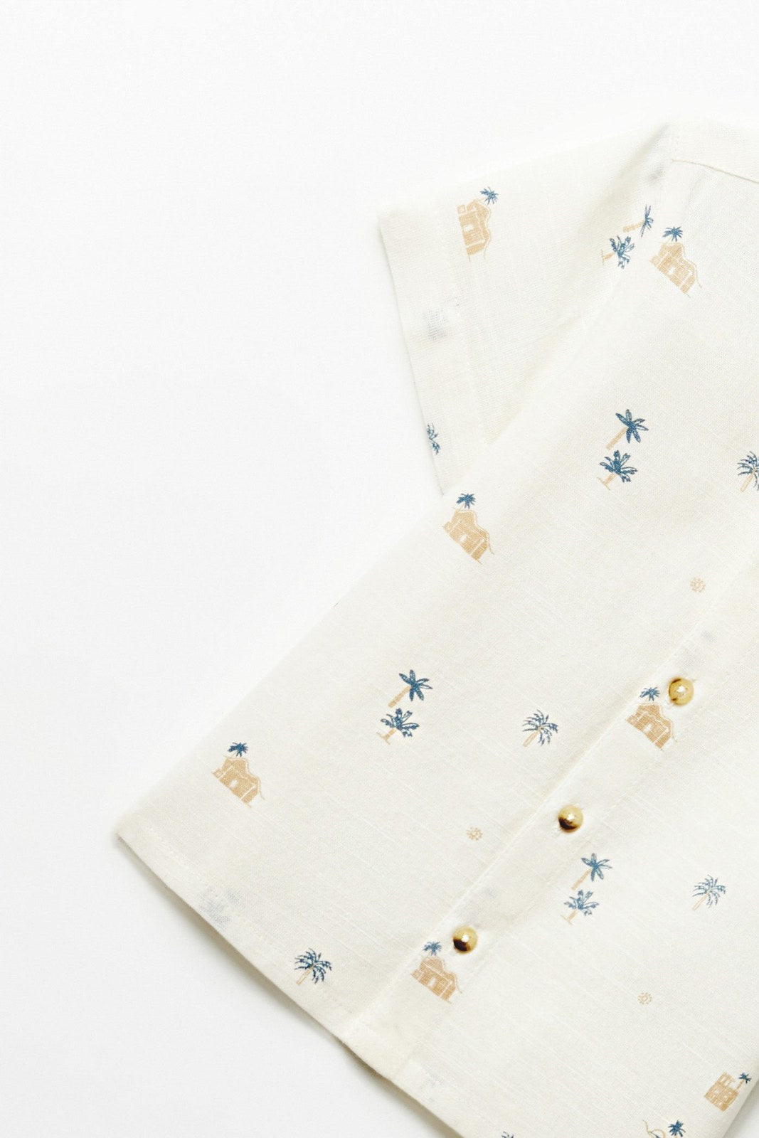 Sfera Printed shirt - White 6 Shaws Department Stores