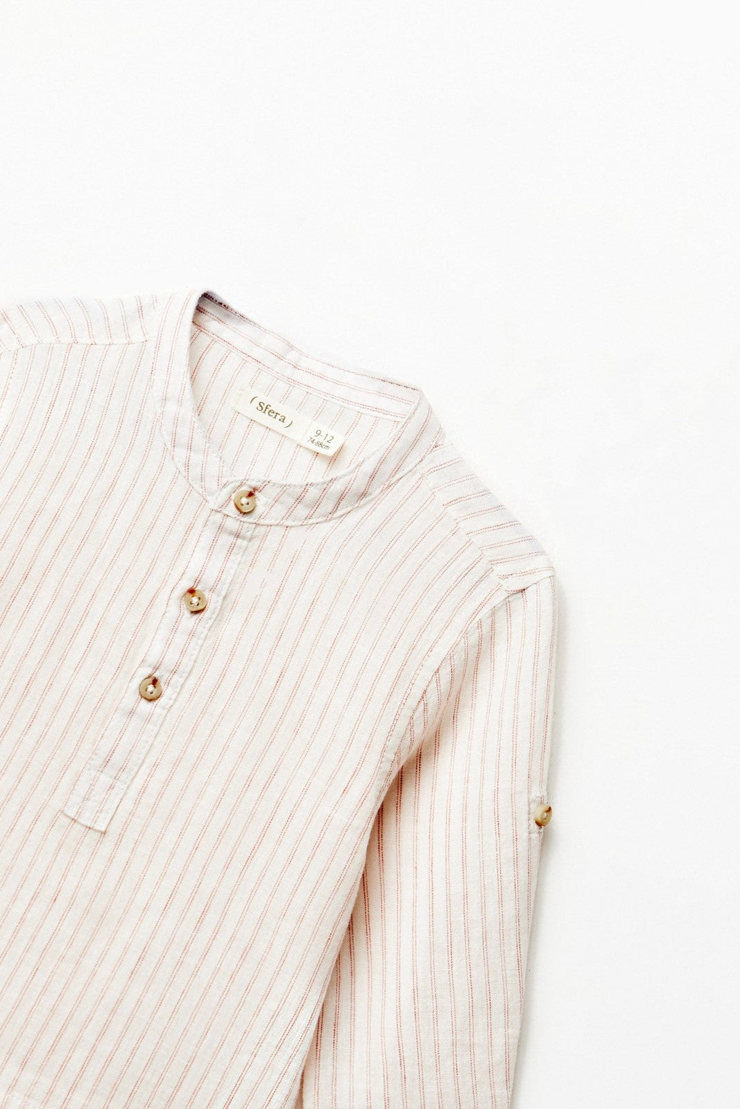 Sfera Cotton-linen shirt - Wine 3 Shaws Department Stores