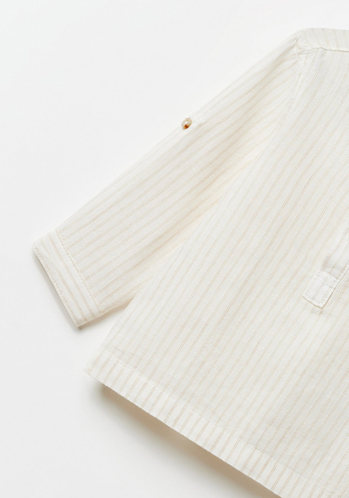 Sfera Cotton-linen shirt - Beige 2 Shaws Department Stores