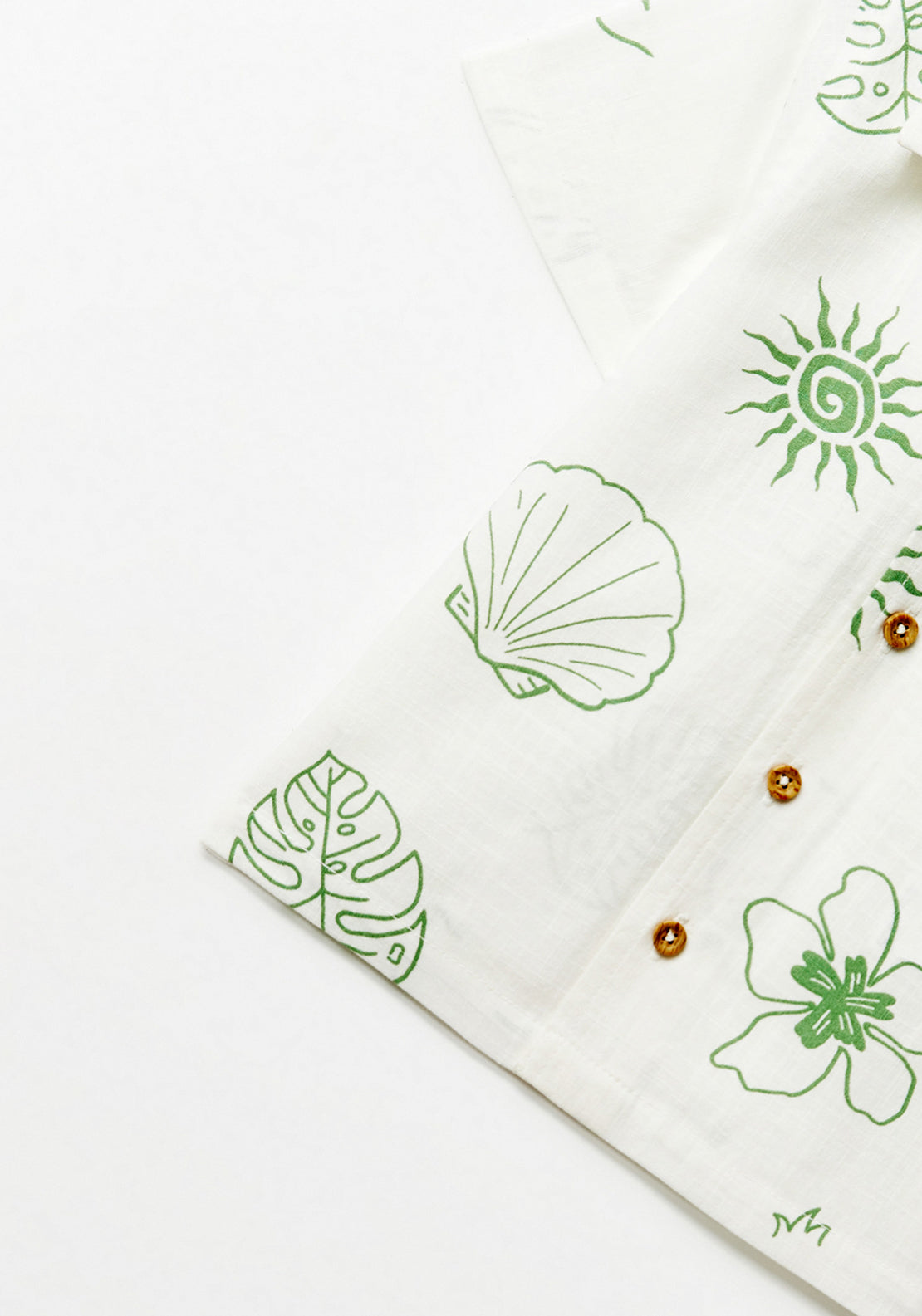Sfera Printed shirt - Cream 3 Shaws Department Stores