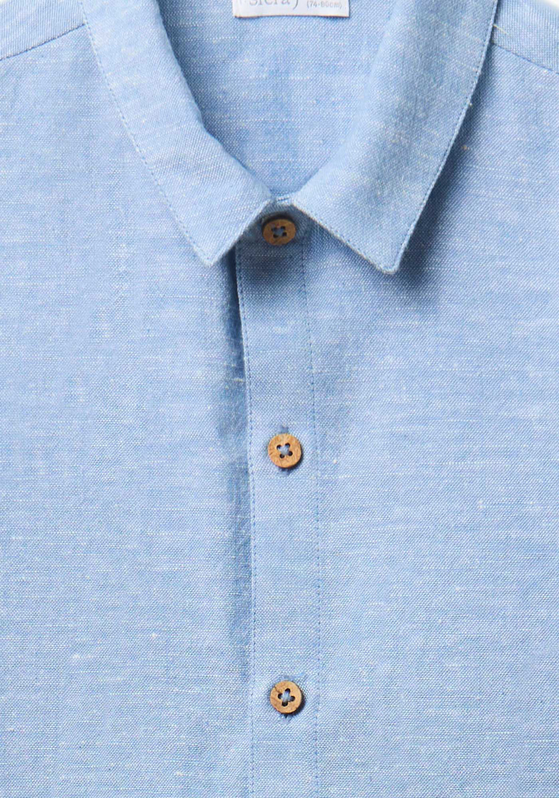 Cotton Shirt - Blue