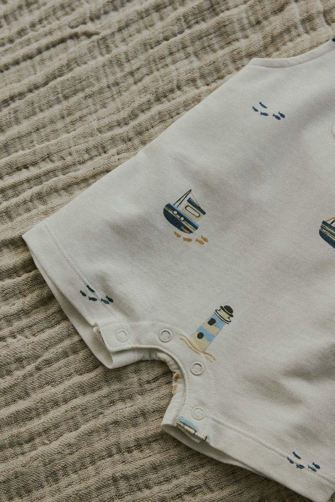 Sfera Terry cotton dungarees - White 4 Shaws Department Stores