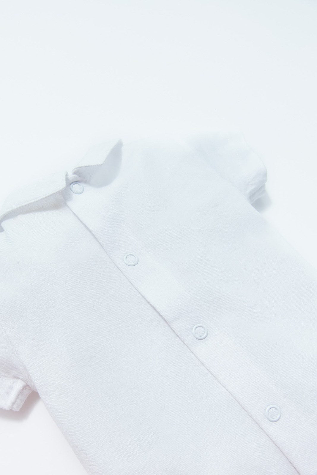 Sfera Polo-collar top - White 3 Shaws Department Stores