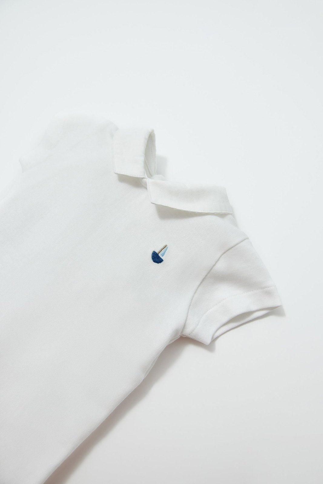 Sfera Polo-collar romper - White 4 Shaws Department Stores