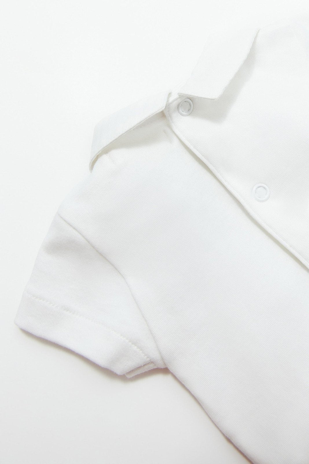 Sfera Polo-collar romper - White 5 Shaws Department Stores
