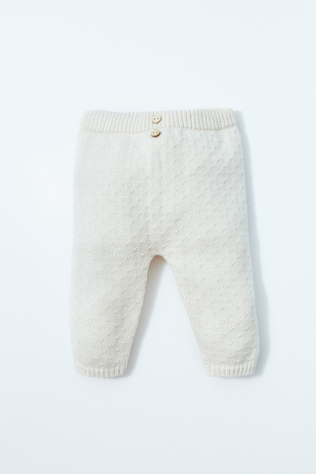 Sfera Cotton baby trousers - White 4 Shaws Department Stores