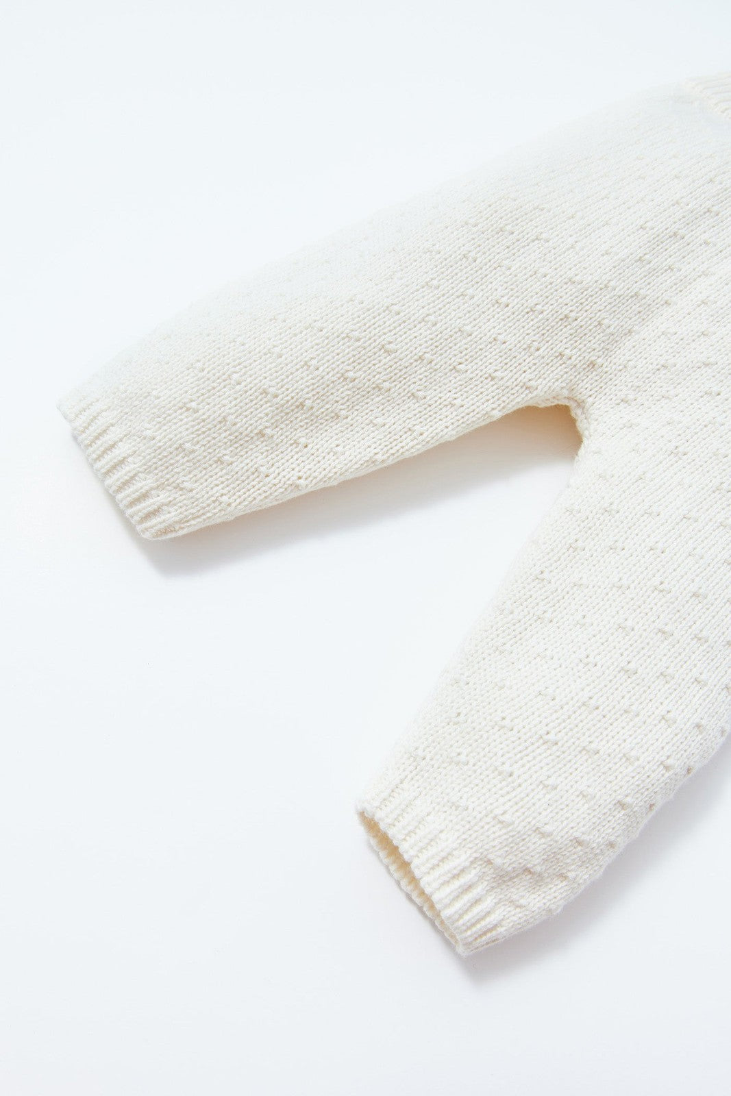 Sfera Cotton baby trousers - White 6 Shaws Department Stores