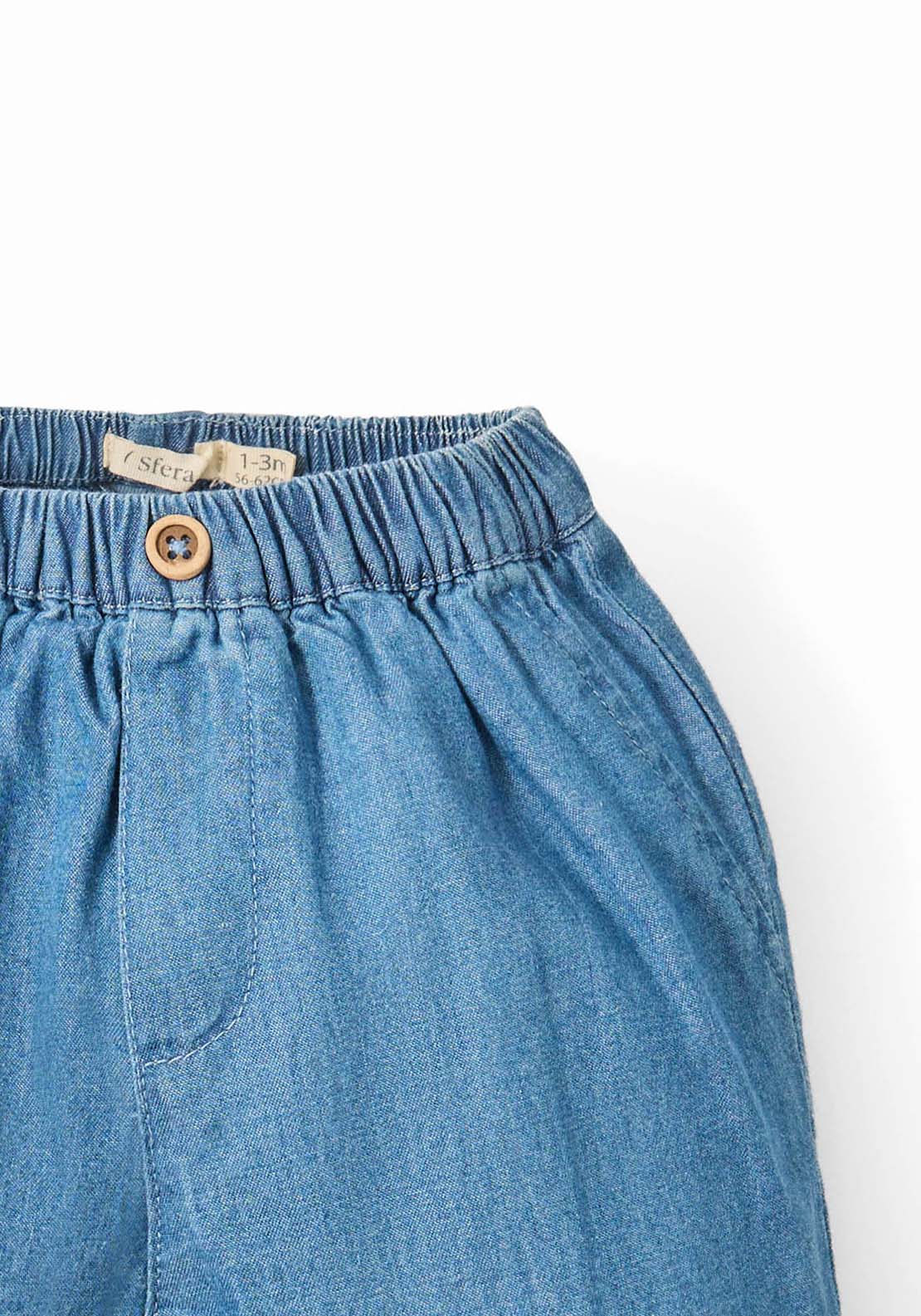 Denim Trousers - Blue
