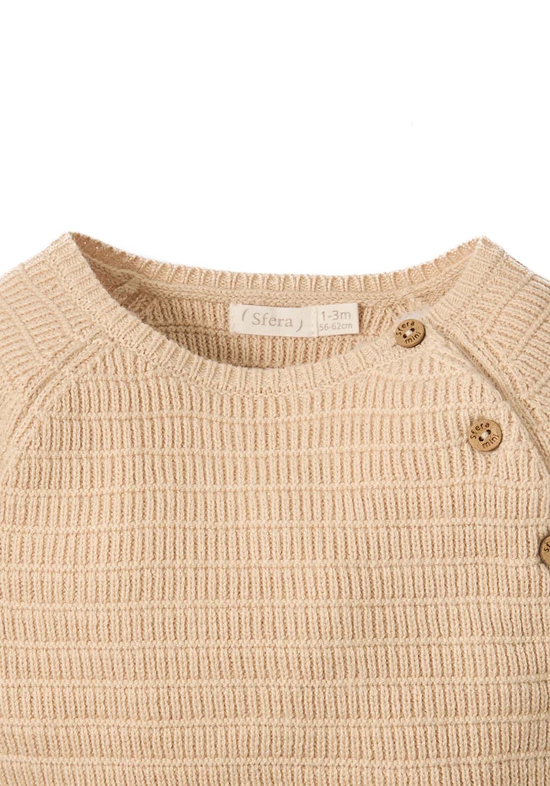 Knit Sweater - Cream