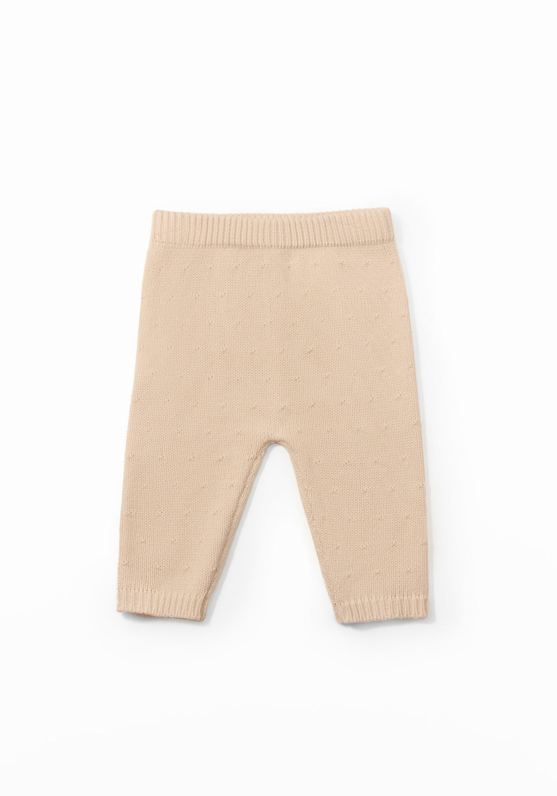 Cotton Footless Leggings - Cream