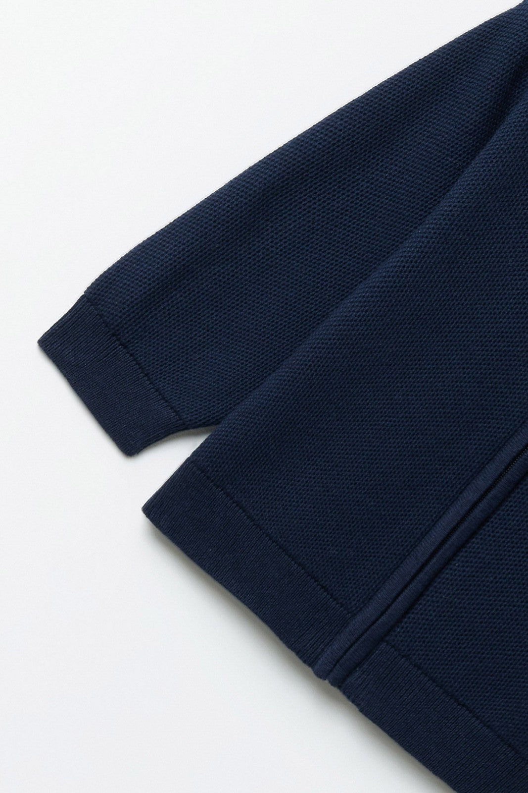 Sfera Zip-up cardigan - Navy 6 Shaws Department Stores