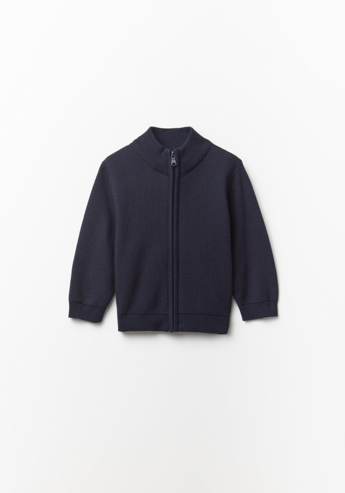 Zip Cardigan - Blue