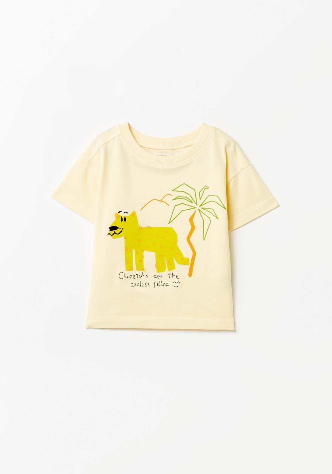 Sfera Cheetah T-Shirt - Yellow 1 Shaws Department Stores