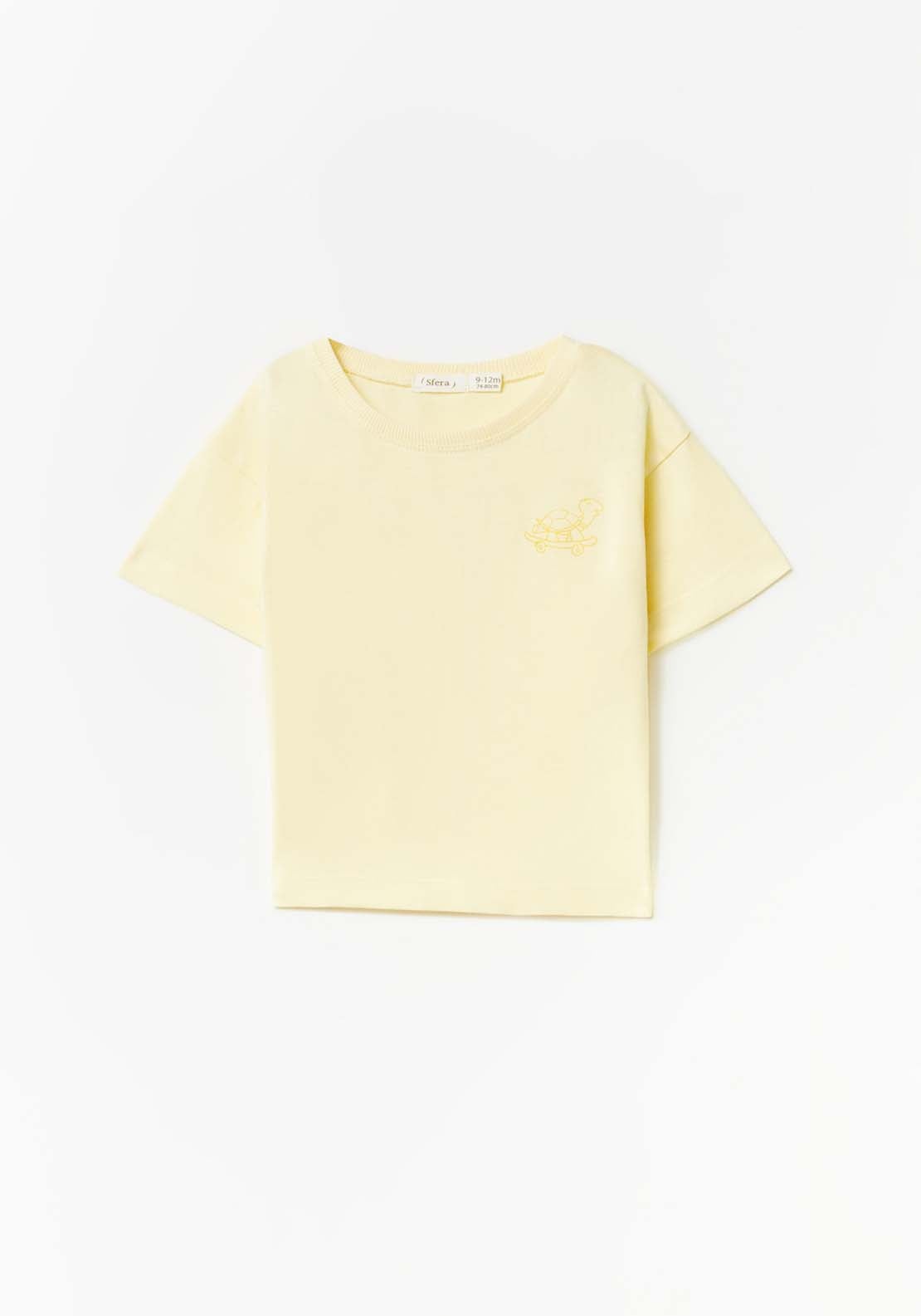 Sfera Turtle T-Shirt - Yellow 1 Shaws Department Stores