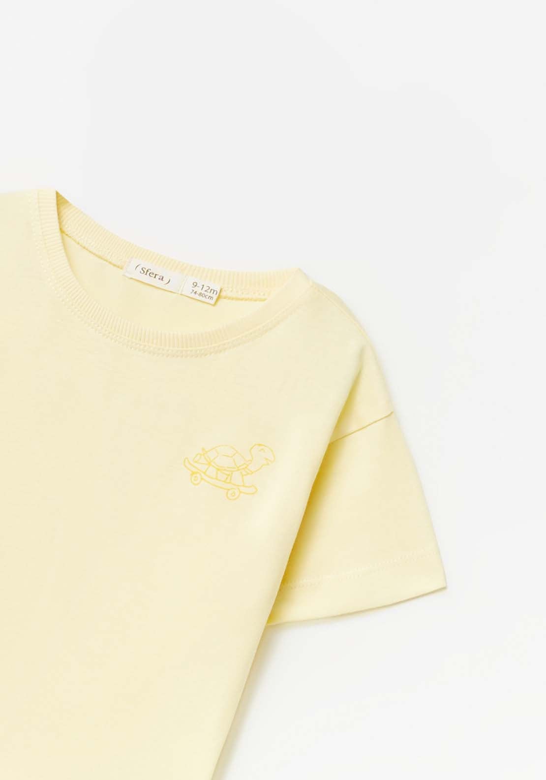 Sfera Turtle T-Shirt - Yellow 2 Shaws Department Stores