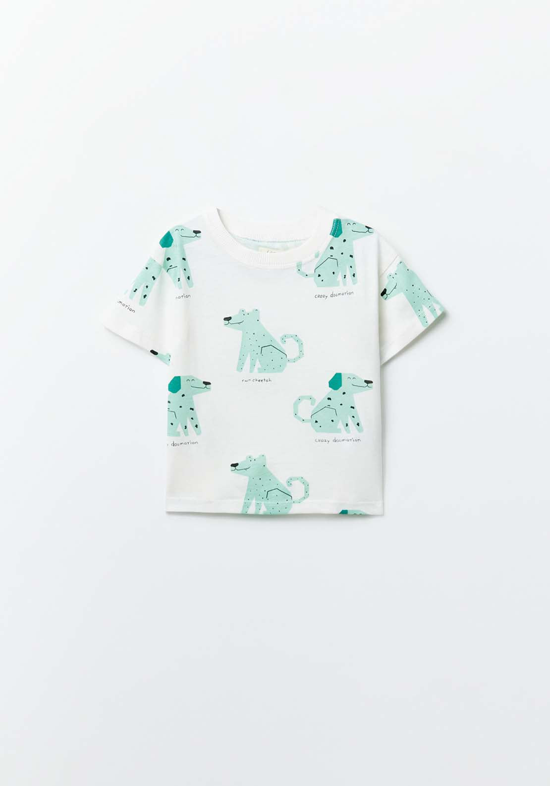 Sfera Printed T-shirt - White Off 1 Shaws Department Stores