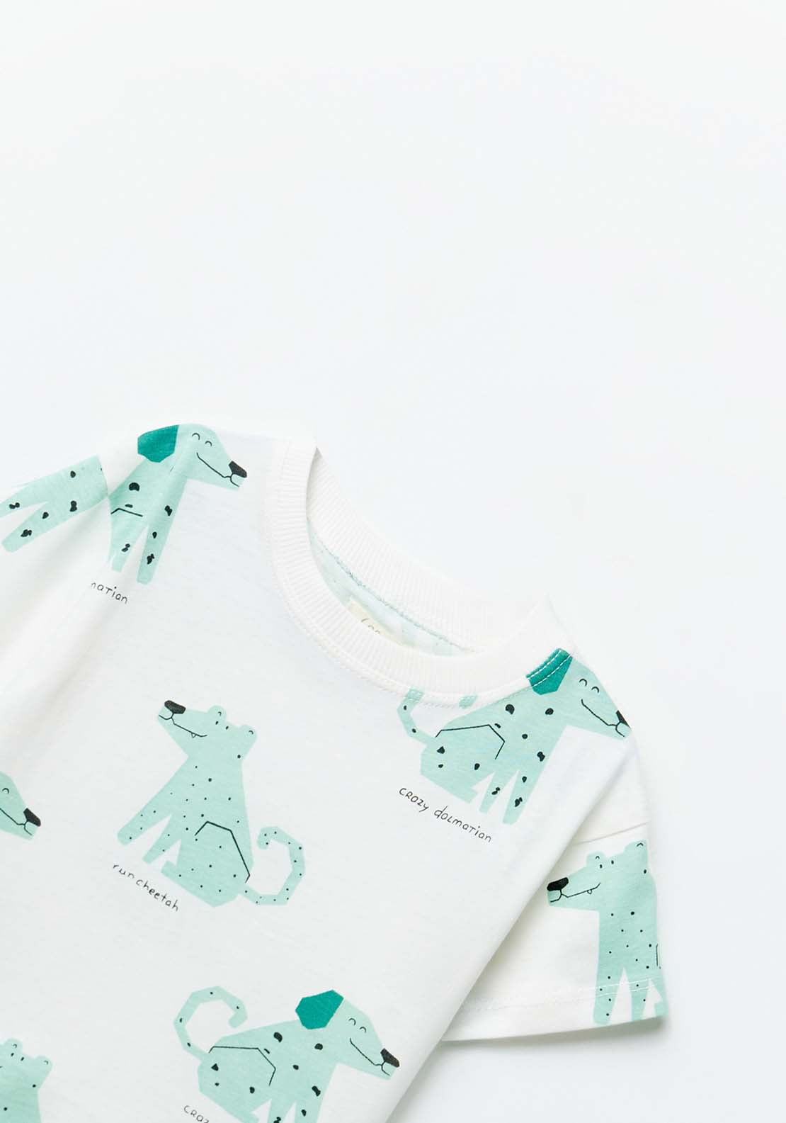 Sfera Printed T-shirt - White Off 2 Shaws Department Stores
