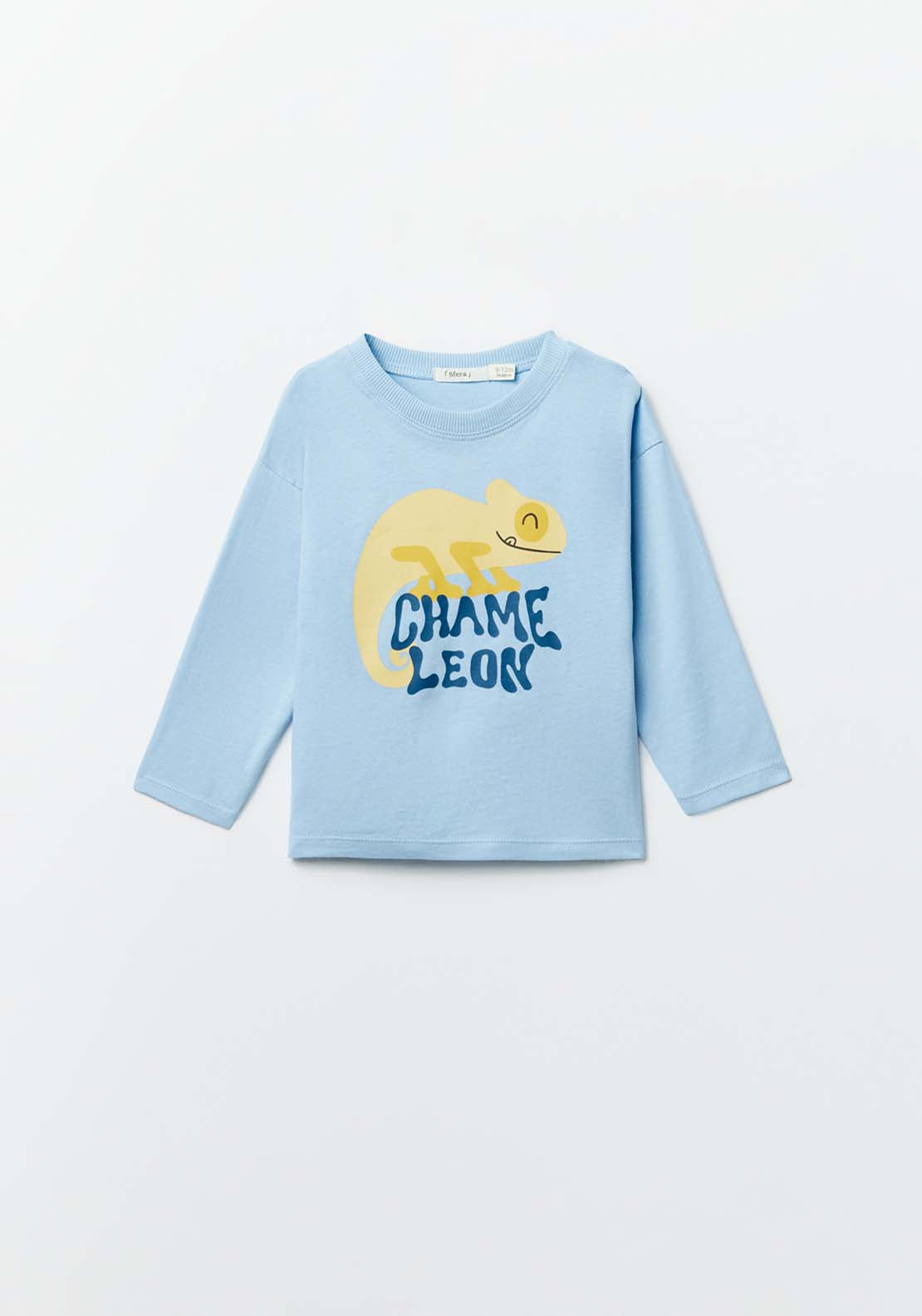Sfera Chameleon long-sleeved T-shirt - Blue 4 Shaws Department Stores