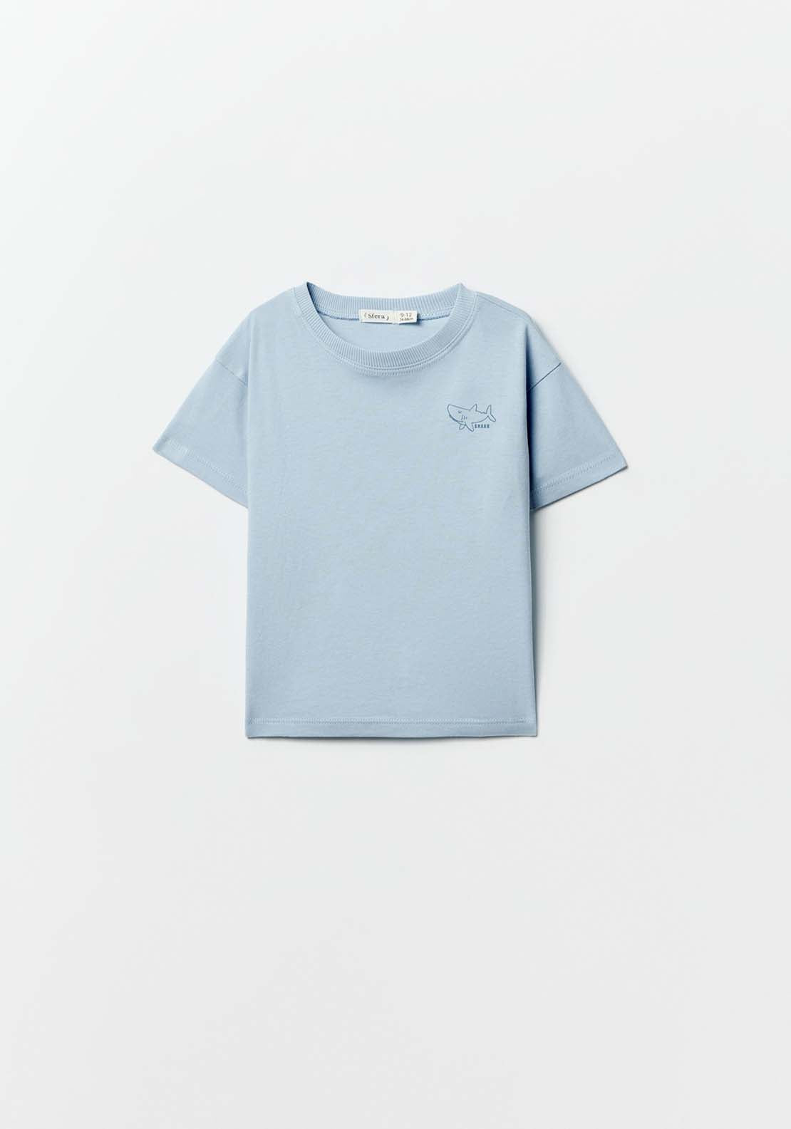 Plain T-Shirt - Blue