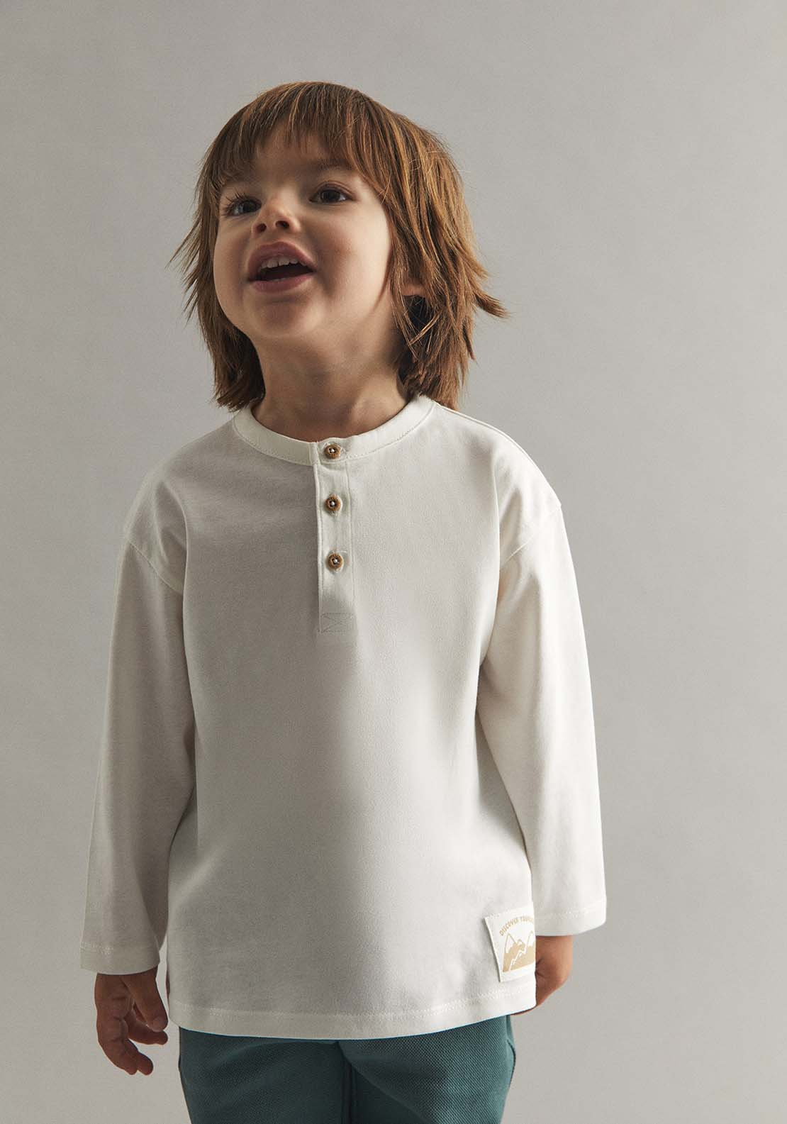 Henley T-Shirt - White