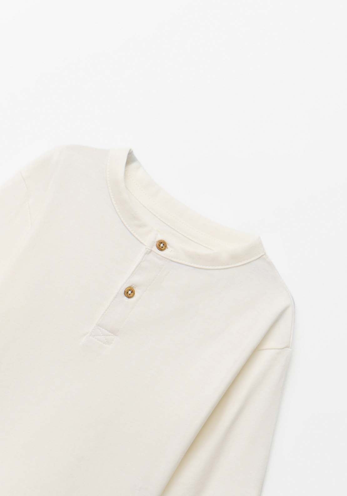 Henley T-Shirt - White