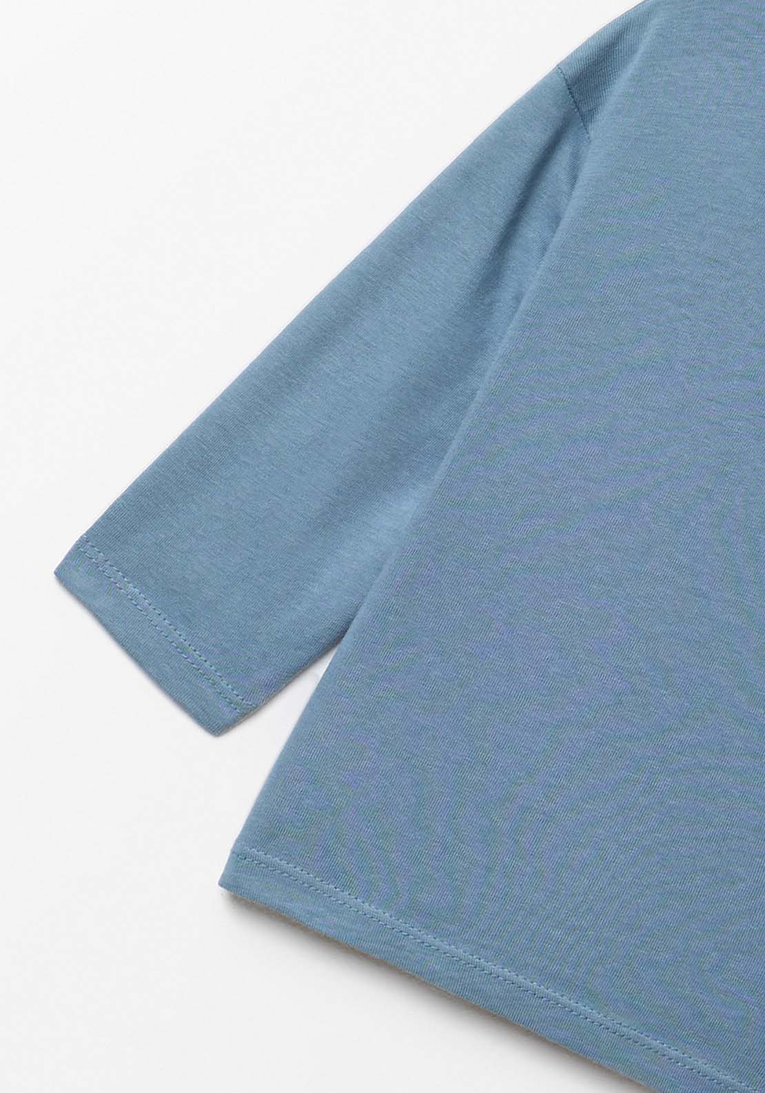 Henley T-Shirt - Blue