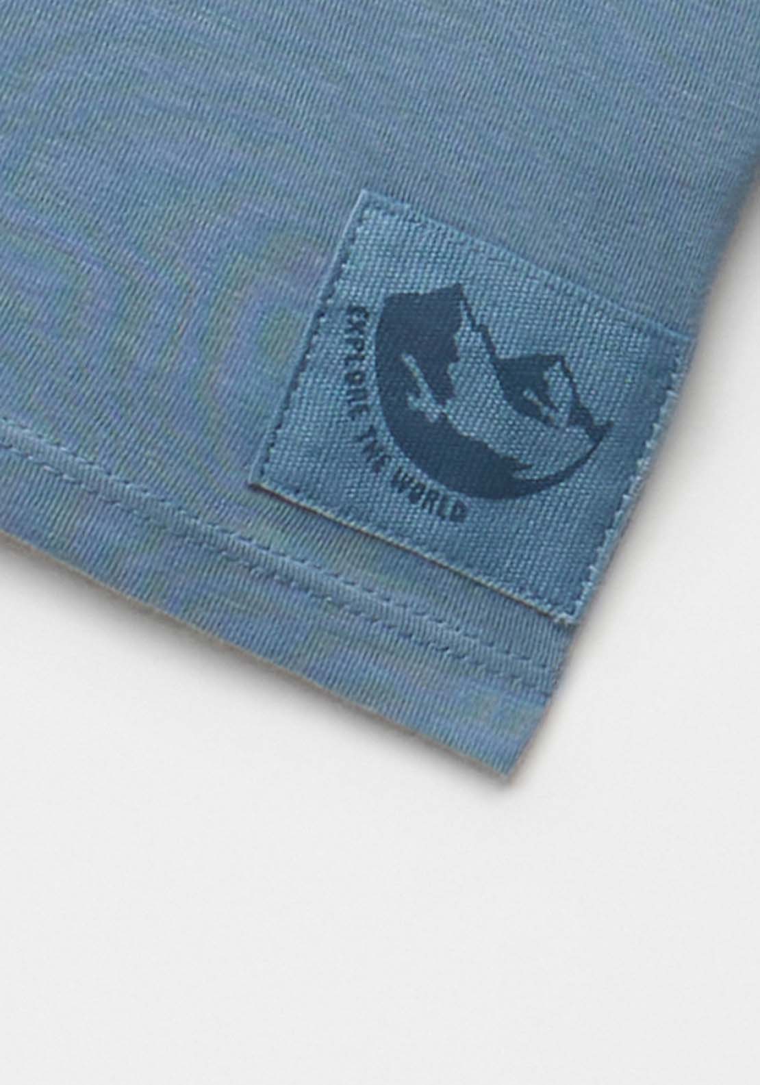Henley T-Shirt - Blue
