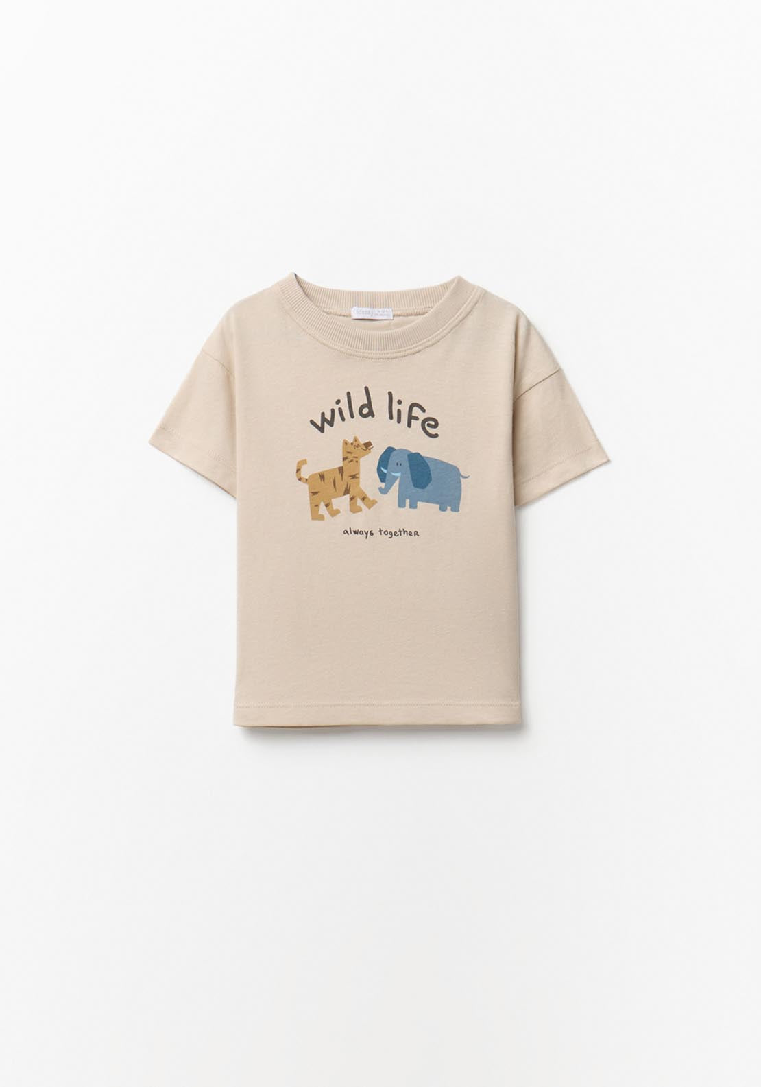 Wild Life T-shirt - Grey