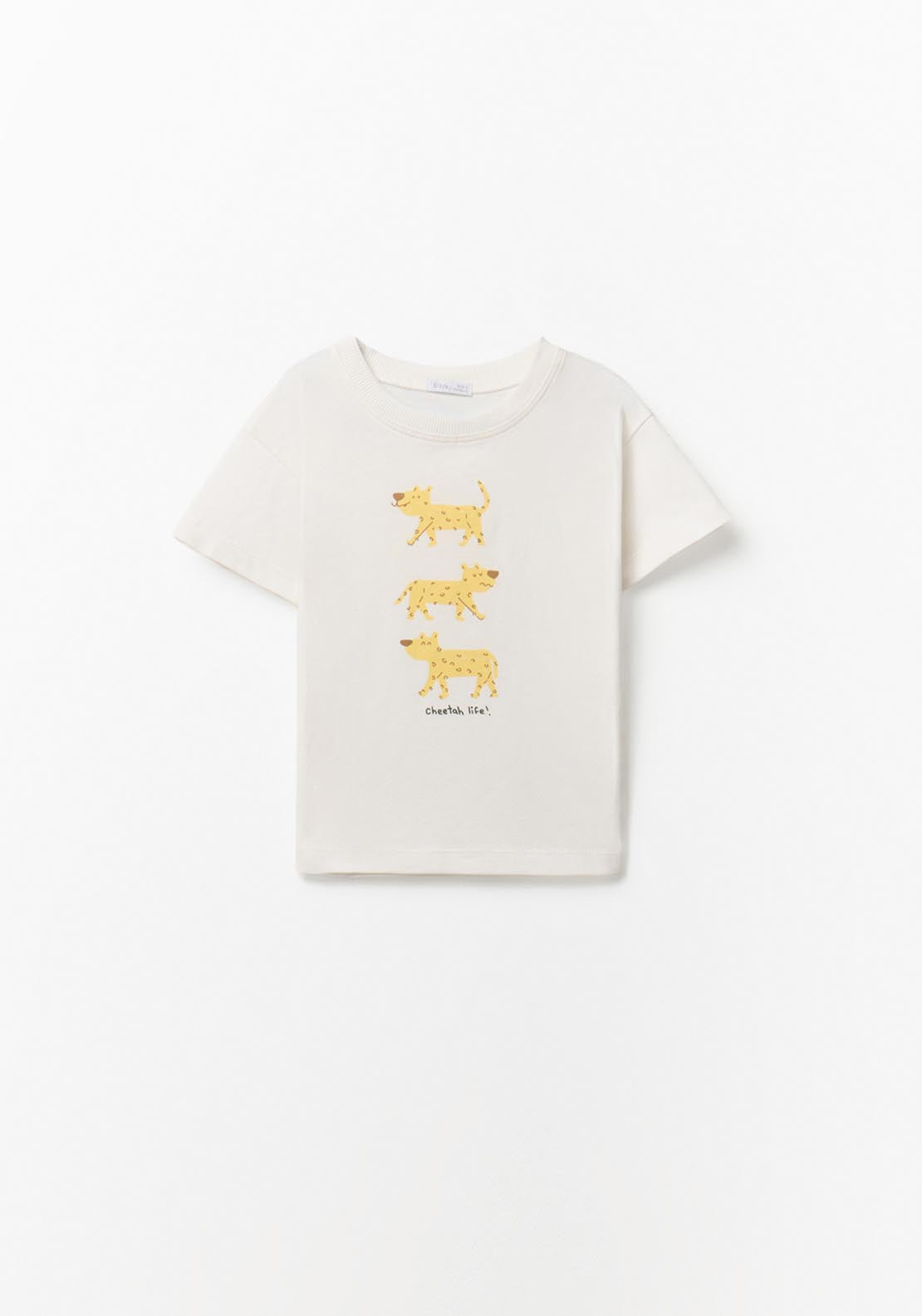 Cheetah T-shirt - White