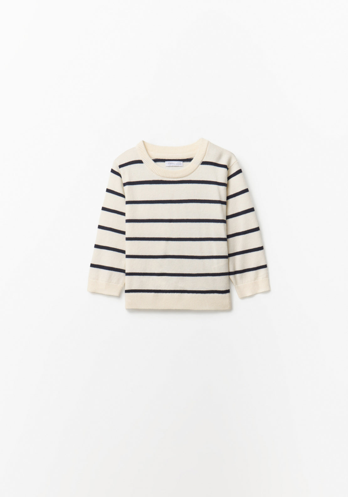 Basic Stripe Pullover - Blue