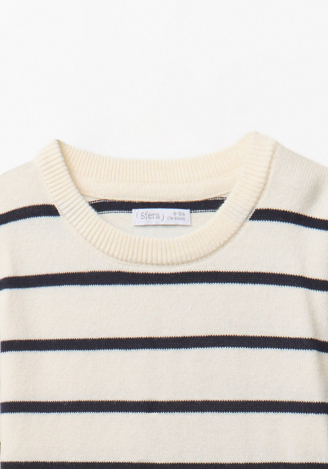 Basic Stripe Pullover - Blue