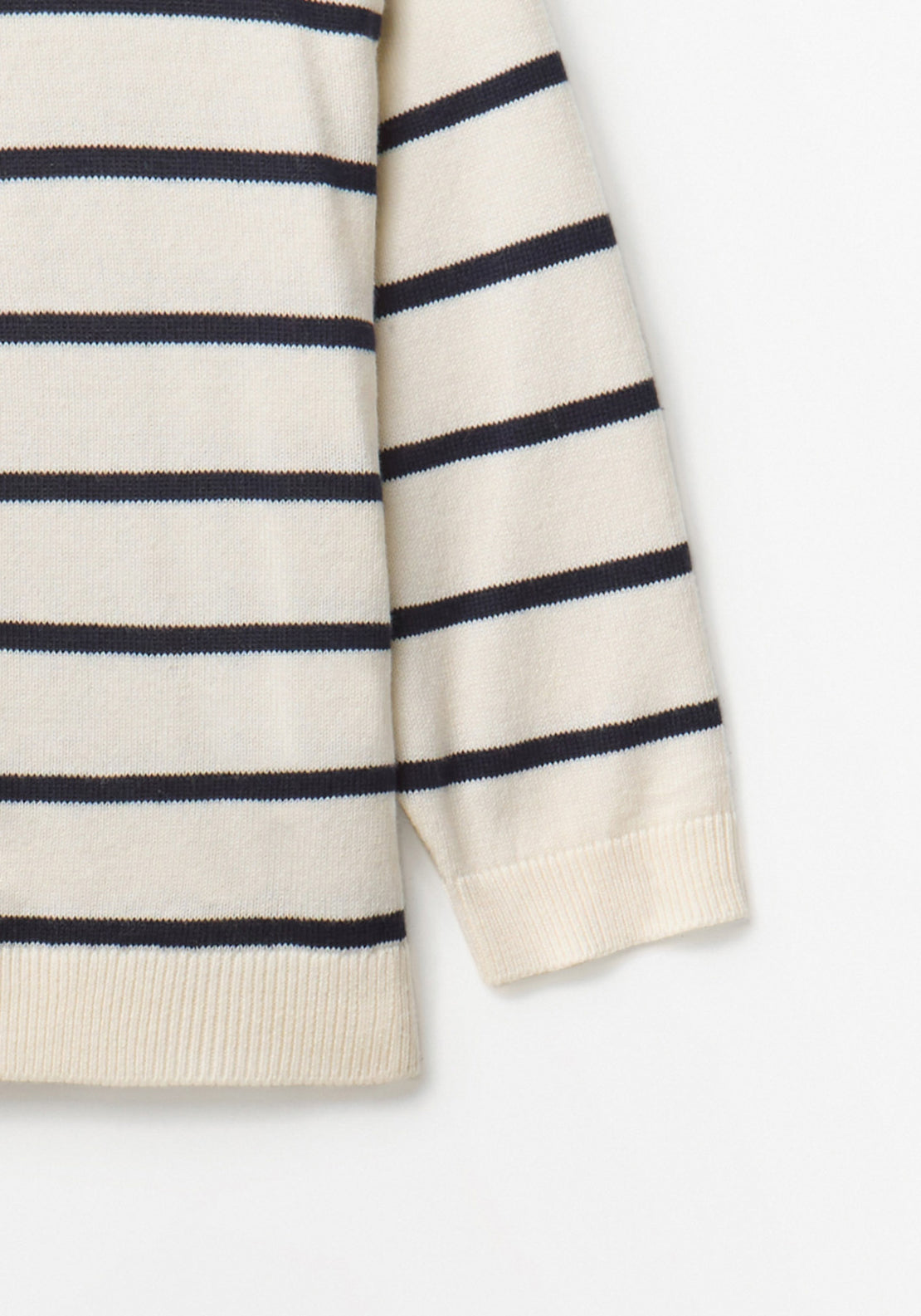 Basic Stripe Pullover - Blue
