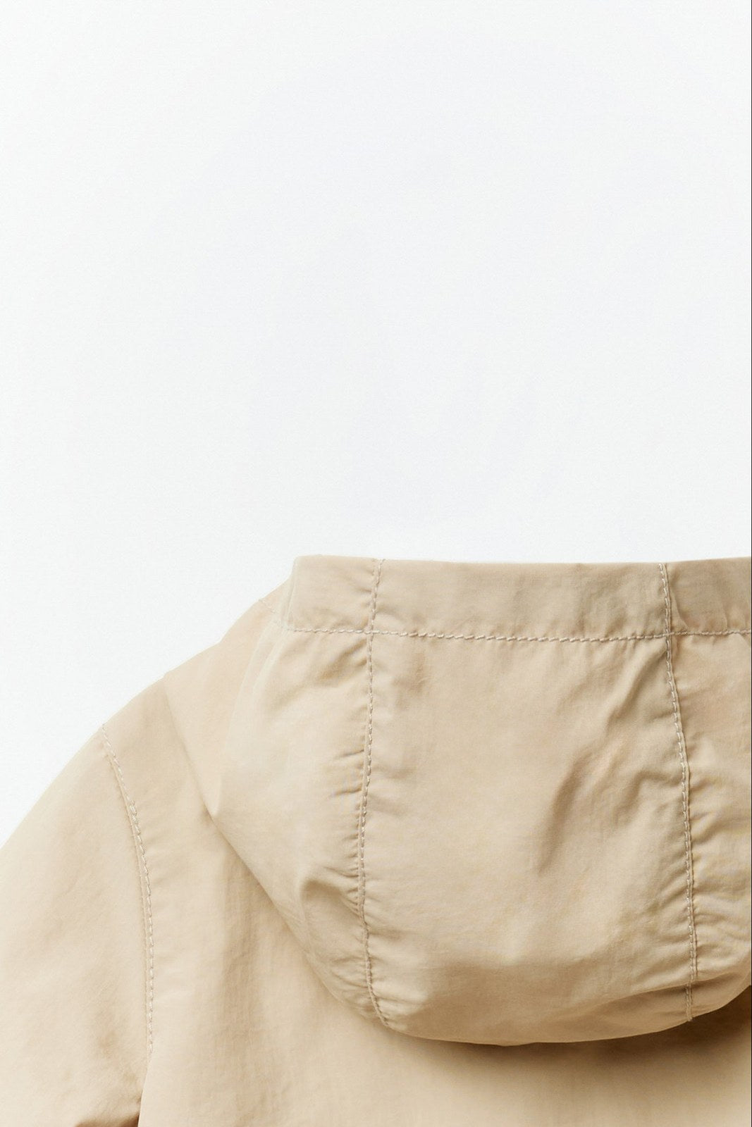 Sfera Two-colour hooded windcheater - Beige 5 Shaws Department Stores