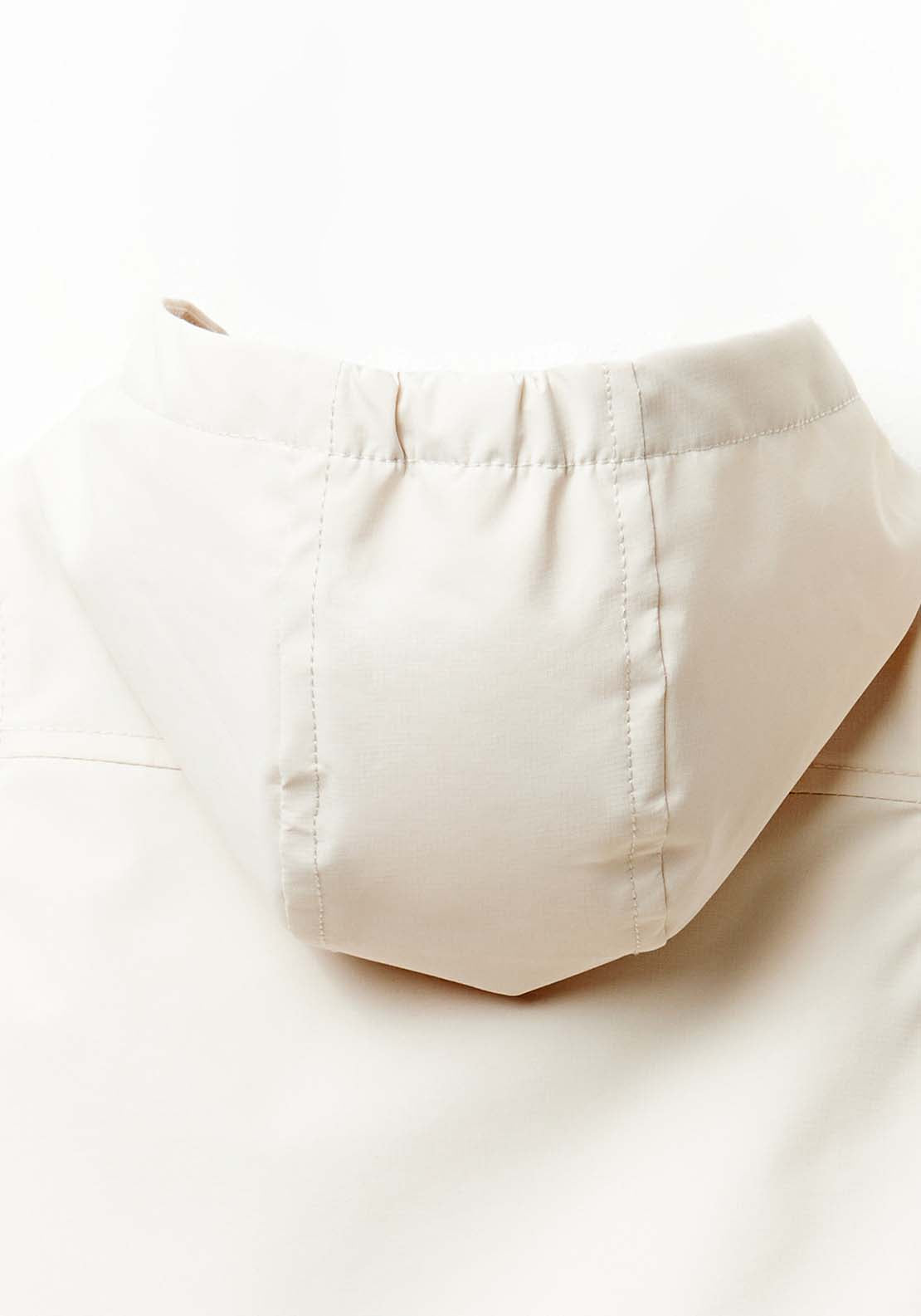 Sfera Pocket plain windcheater - Ecru 6 Shaws Department Stores