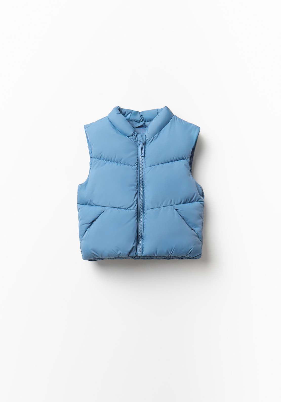 Basic Plain Vest - Blue