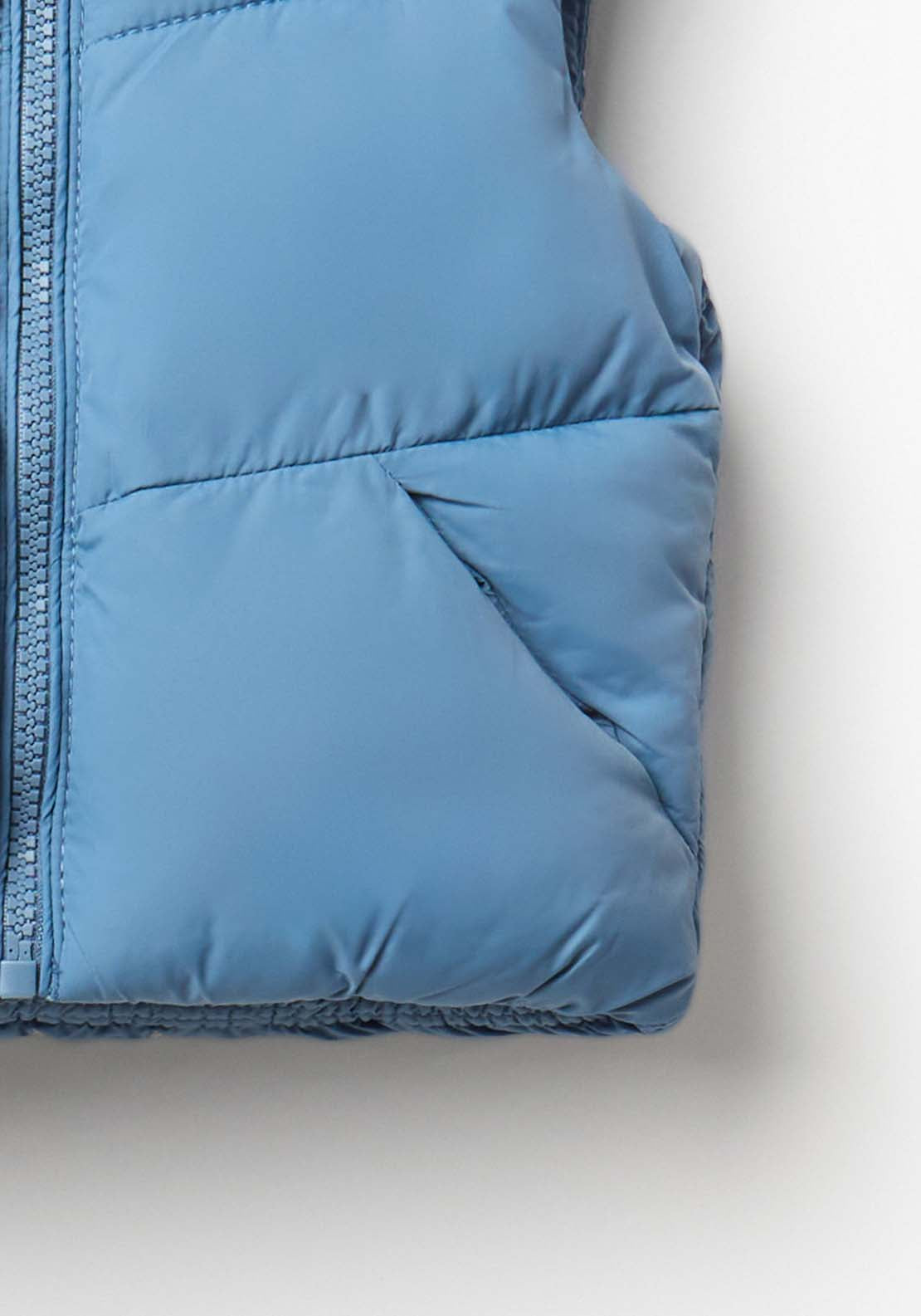 Basic Plain Vest - Blue