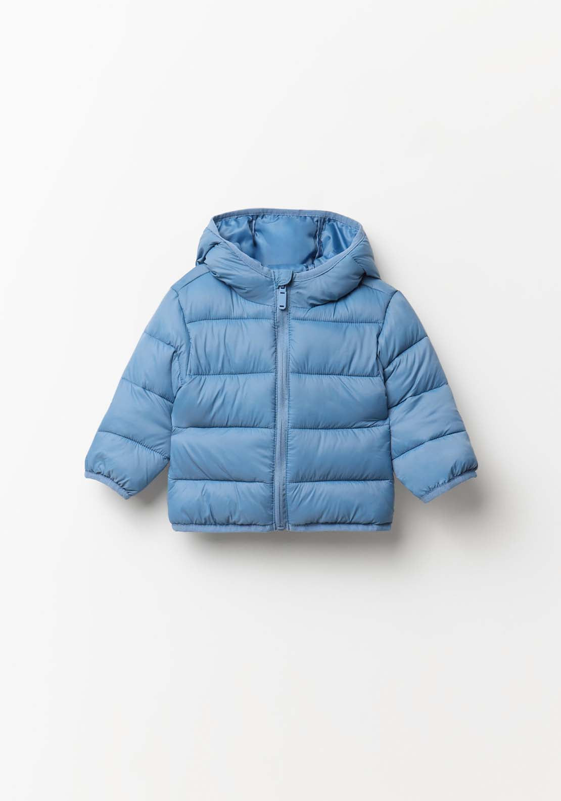 Lightweight Quilted Coat - Blue