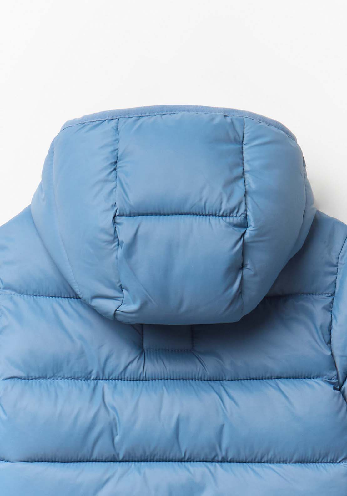 Lightweight Quilted Coat - Blue