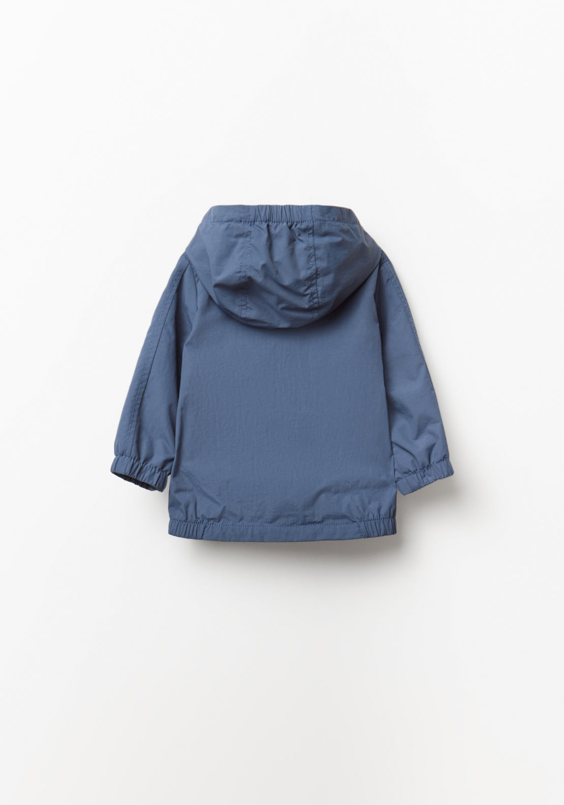 Plain Windbreaker Jacket - Blue
