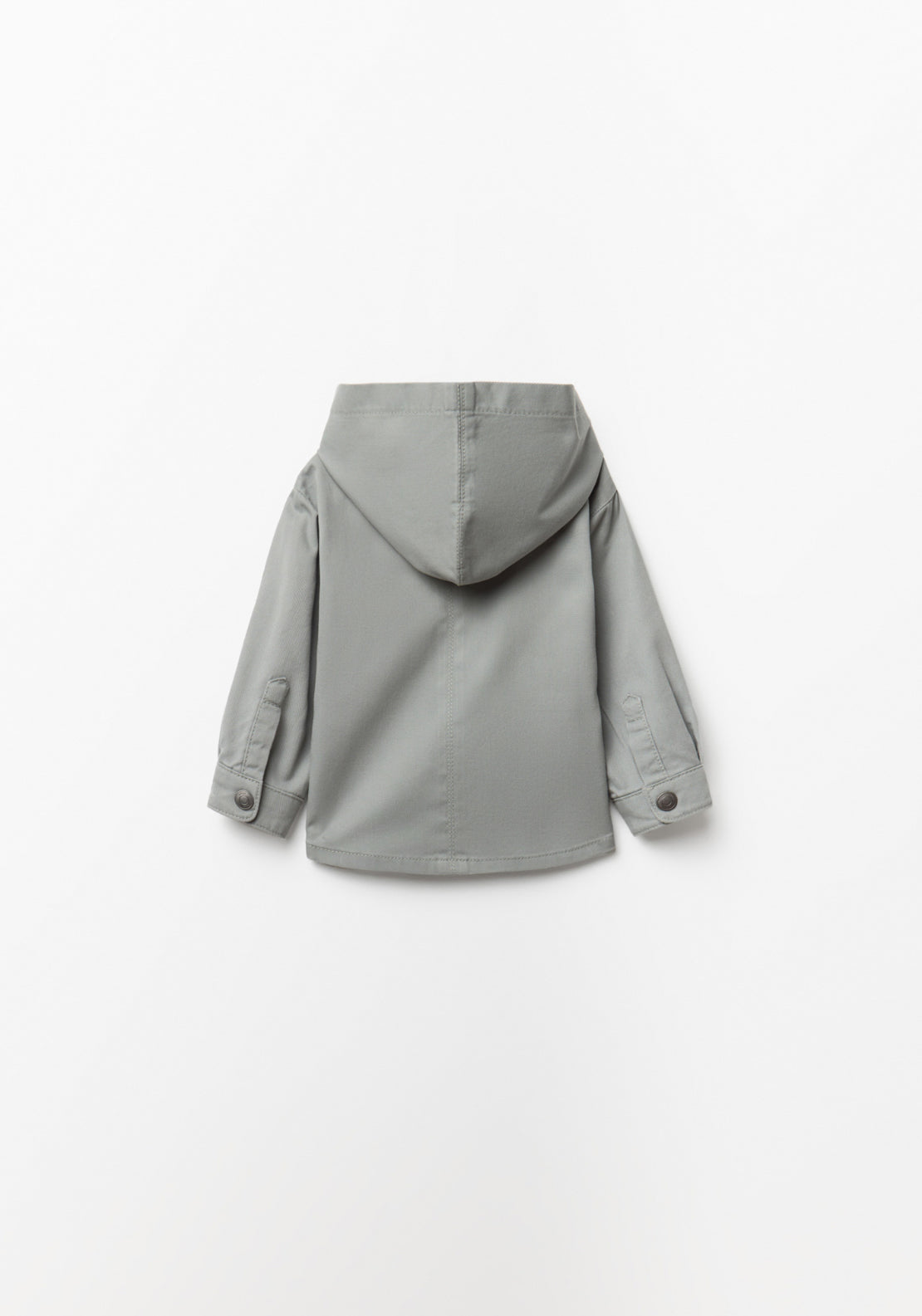 Hooded Overshirt - Green