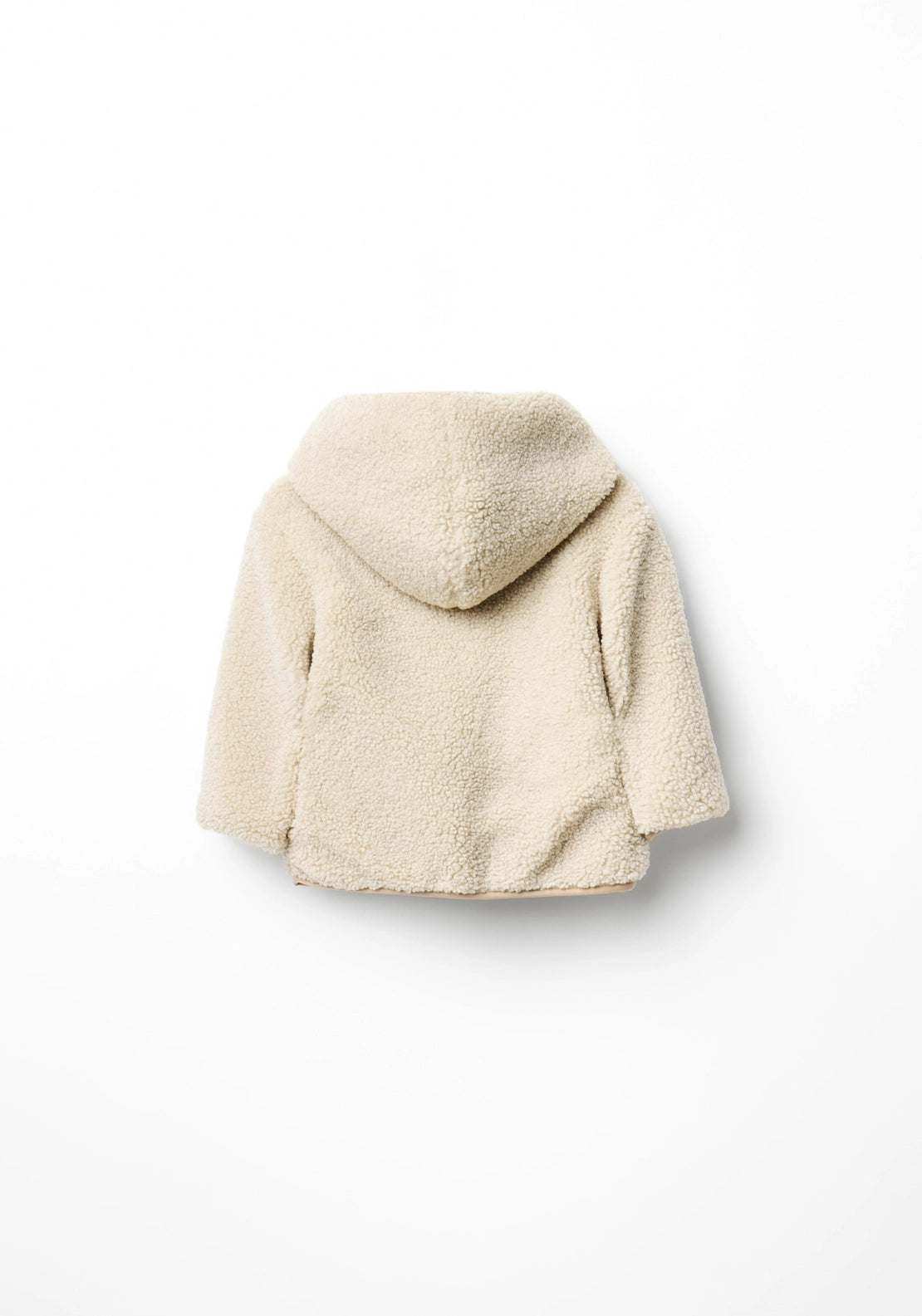 Shearling Jacket with Pockets - Toasty Beige