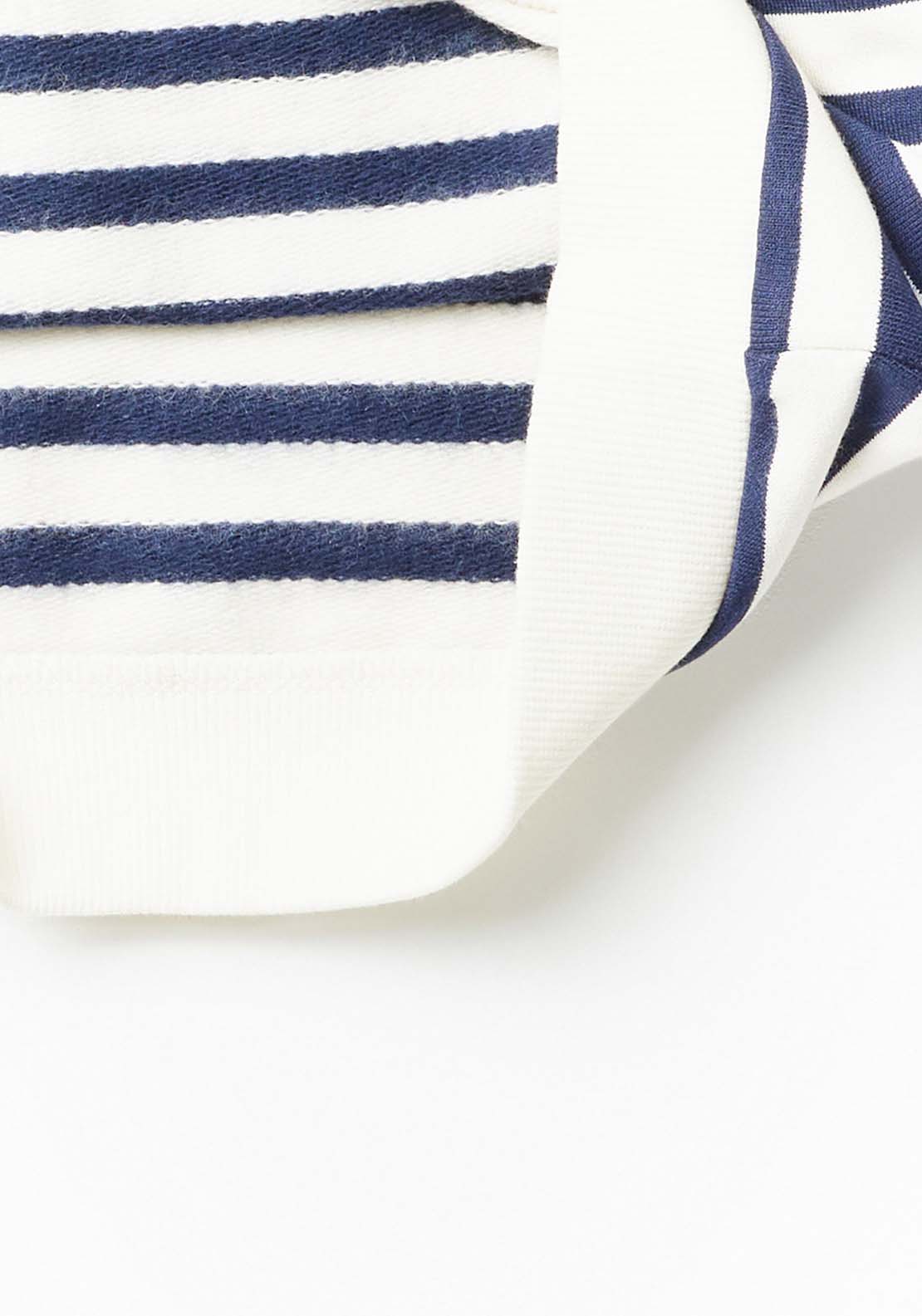 Sfera Baby Boy Stiped Sweatshirt - Navy 2 Shaws Department Stores