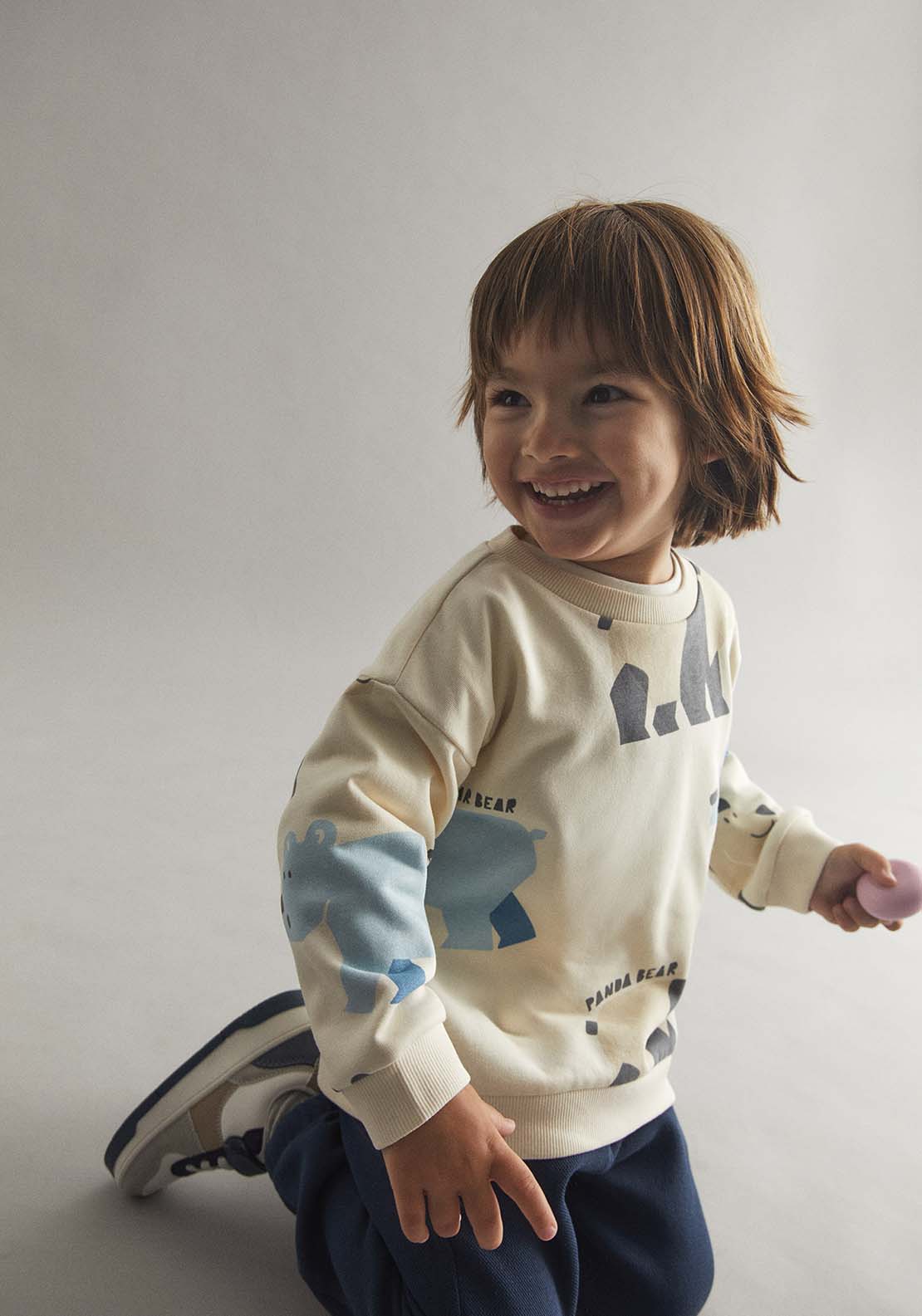 Bears Sweatshirt - Cream