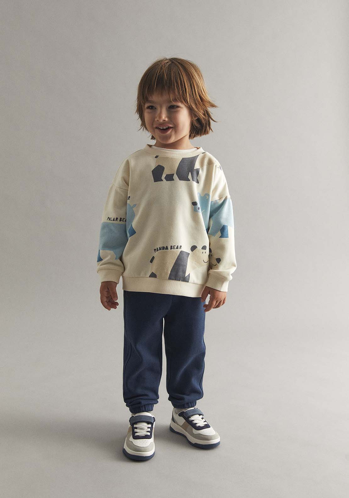 Bears Sweatshirt - Cream
